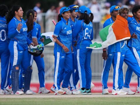 India routs Sri Lanka to win women's T20 cricket gold medal at Asian Games