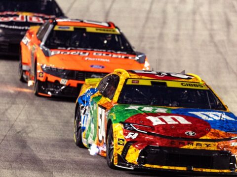 Joey Logano wins NASCAR race at Bristol as Carson Hocevar, Ryan Blaney fight afterward Joey Logano wins NASCAR race at Bristol as Carson Hocevar, Ryan Blaney fight afterward