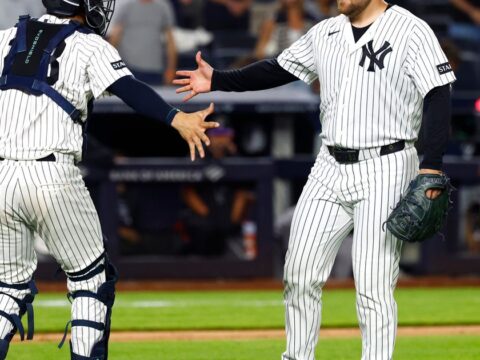 Judge hitless in return but Yankees clinch 34th straight winning season with 5-3 win over Rockies Judge hitless in return but Yankees clinch 34th straight winning season with 5-3 win over Rockies