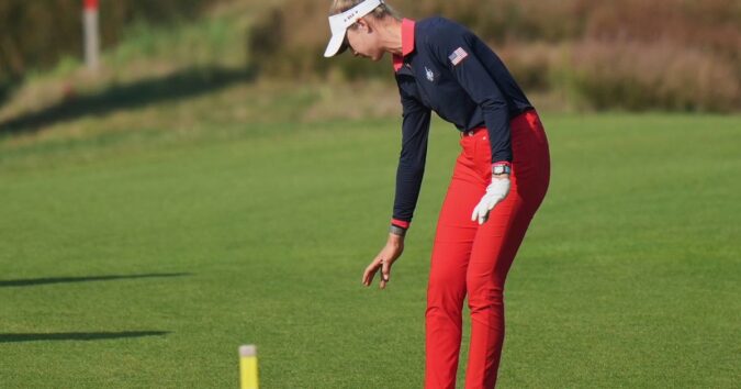 Korda sits out the four-balls and will only play 4 matches at the Solheim Cup. It's a trend