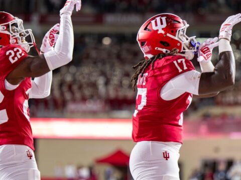 Lee Beebe Jr. rushes for 203 yards and No. 4 Indiana holds off surprising Northwestern 29-23