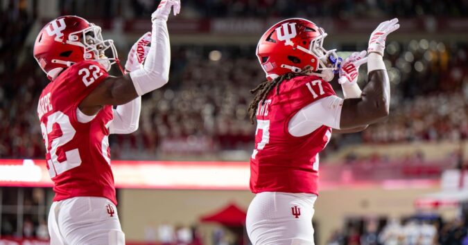 Lee Beebe Jr. rushes for 203 yards and No. 4 Indiana holds off surprising Northwestern 29-23