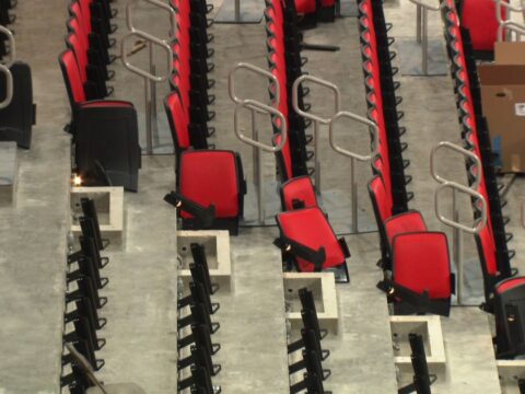 Lenovo Center removed hundreds of old seats as part of renovations — where are they now? Lenovo Center removed hundreds of old seats as part of renovations — where are they now?