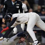 Lombard's incredible slide, tiebreaking homer lift Yanks over Rays. Schlitter finishes with 1.95 ERA