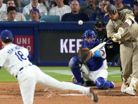 Machado powers the Padres past the Dodgers 5-1, snapping Los Angeles’ 11-game home winning streak