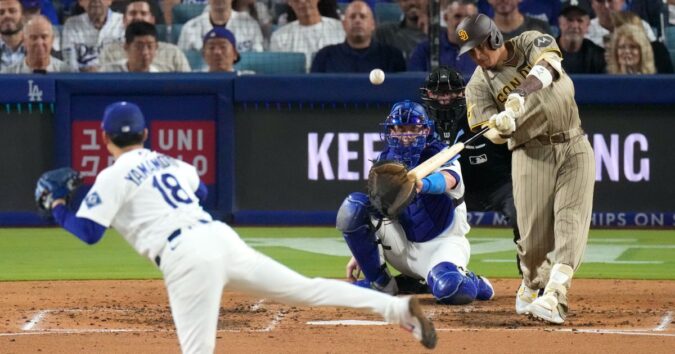 Machado powers the Padres past the Dodgers 5-1, snapping Los Angeles’ 11-game home winning streak
