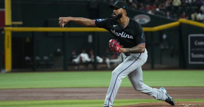 Marlins hold off Diamondbacks 4-3 with Sandy Alcantara getting 1st career save
