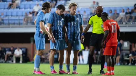 Men’s Soccer Falls To No. 21 Clemson, 2-1