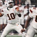Mensah sets ACC consecutive-completions marks, defense rises in 4th as No. 5 Miami tops Wake Forest