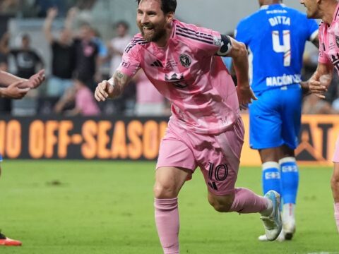 Messi scores 100th Inter Miami goal as Miami beats Cruz Azul 2-0