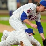 Mets' Jared Young has concussion symptoms, CT scan negative after scary collision with Nolan McLean