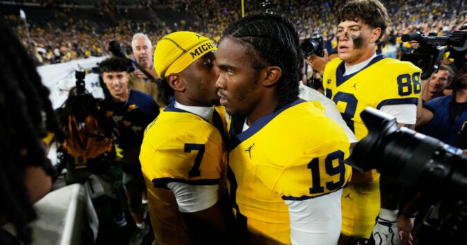 Michigan won the game on a Hail Mary and got dropped out of the AP Top 25 anyway. Why?