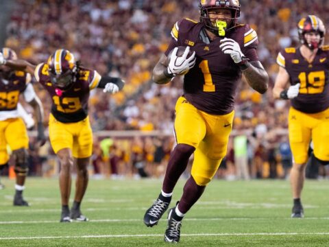 Minnesota breezes by Eastern Illinois 59-7 in the opener behind Javon Tracy's two punt return TDs