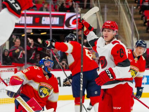 Nadeau shines, Primeau shuts down the Cats to help the Hurricanes earn a shootout win Nadeau shines, Primeau shuts down the Cats to help the Hurricanes earn a shootout win