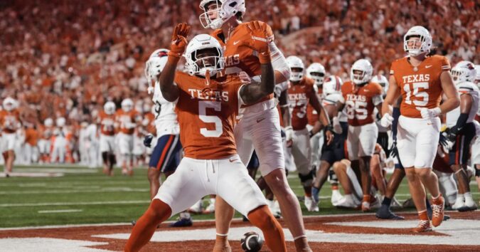 No. 1 Texas and No. 11 Texas Tech stay unbeaten while No. 16 Louisville goes down