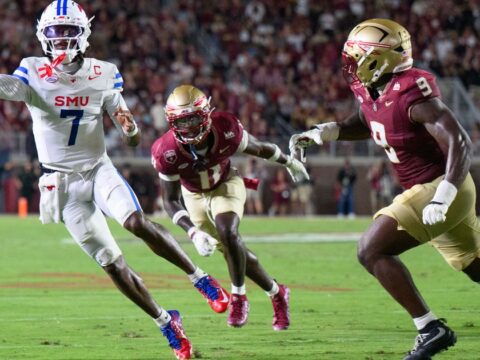 No. 19 SMU beats Florida State 27-24 on Nick Reed’s late field goal No. 19 SMU beats Florida State 27-24 on Nick Reed’s late field goal