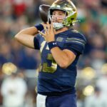 No. 4 Notre Dame overcomes sluggish start to beat Wisconsin 41-13 at Lambeau Field