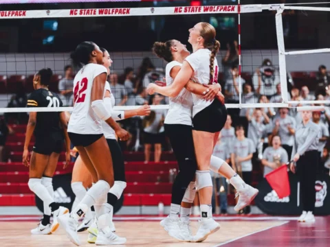 Pack Extends Winning Streak to Six with Sweep Over Mountaineers Pack Extends Winning Streak to Six with Sweep Over Mountaineers