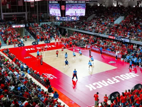 Pack Makes History with First-Ever Sellout; Falls to #24 UNC in Tough Battle