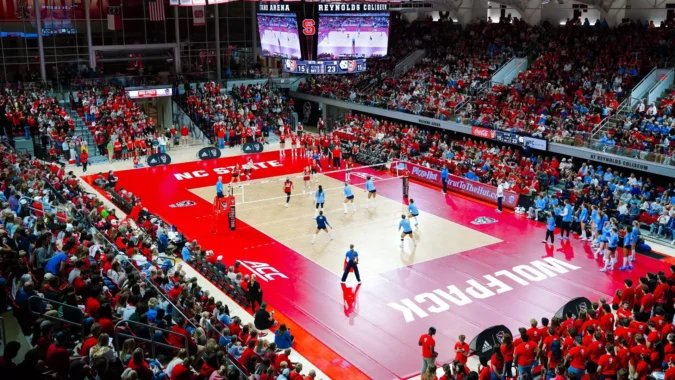 Pack Makes History with First-Ever Sellout; Falls to #24 UNC in Tough Battle