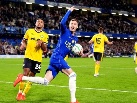 Palmer stars as Chelsea rallies to 6-3 win against Leeds in the English League Cup