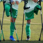 Photos of new amputee soccer league as it kicks off in Bucharest