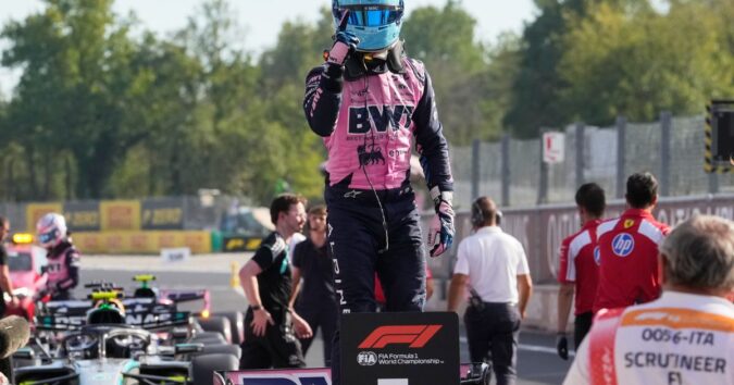 Pierre Gasly stuns at Monza again with a first-ever pole position for F1's Italian GP