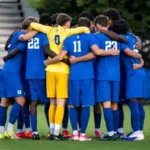 Racaj Posts Brace in First Half; Duke Falls to Virginia Tech, 4-2