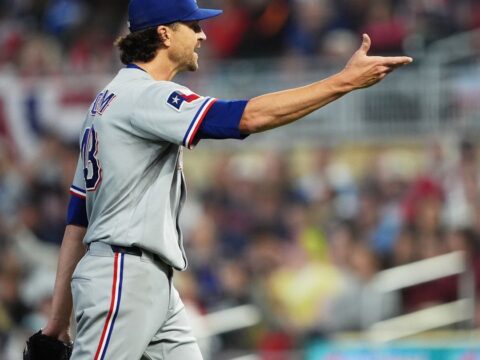 Rangers falter in AL West chase, lose to Twins 10-2 as deGrom matches high by allowing 8 earned runs