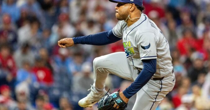 Rays’ Freddy Peralta shuts down punchless Phillies, who lose 3rd straight potential playoff clincher