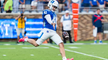 Reynoldson Named to Ray Guy Award Ray's 8 for Week One