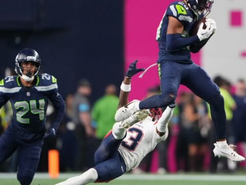 Seahawks pick off Drake Maye 3 times to beat Patriots 13-10 in Super Bowl rematch