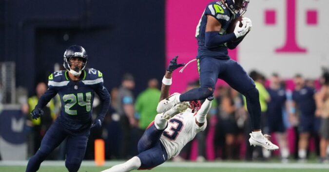 Seahawks pick off Drake Maye 3 times to beat Patriots 13-10 in Super Bowl rematch
