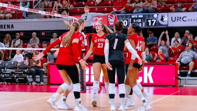 Silver and Francom Pace Pack in Thrilling Five-Set Win Over Wofford
