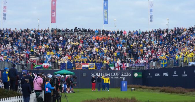 Solheim Cup resumes with Europe and US tied, Korda and Corpuz seeking a 6th straight win