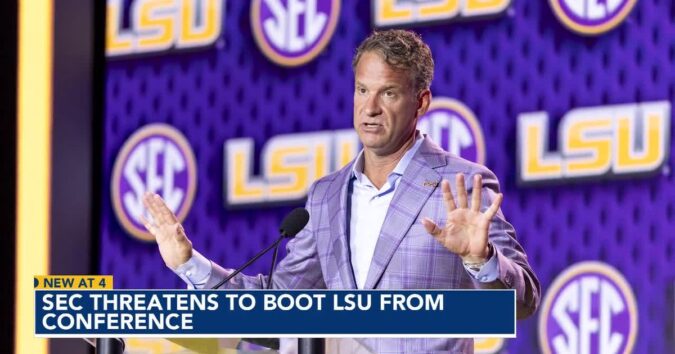 Southeastern Conference leaders to discuss expelling LSU over player eligibility dispute