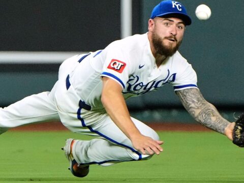 Stowers homers and has an RBI single, Marlins rally to beat the Royals 9-6