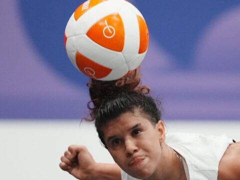 Teqball gets its kicks with a quick premier at the Asian Games.