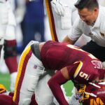The Commanders are 0-2 and already dealing with another injury to their franchise quarterback The Commanders are 0-2 and already dealing with another injury to their franchise quarterback