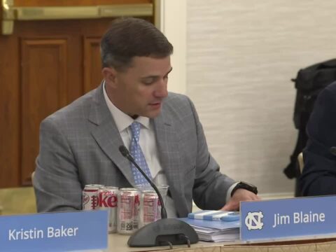 UNC chancellor speaks to Board of Trustees for first time since football investigation