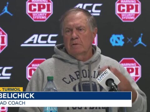 UNC football coach Bill Belichick talks doing things ‘the right way’ ahead of Notre Dame game