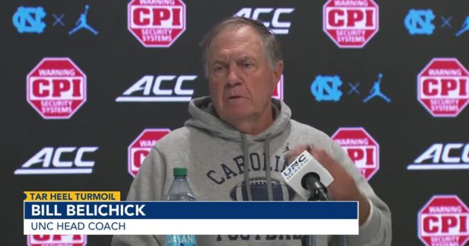UNC football coach Bill Belichick talks doing things ‘the right way’ ahead of Notre Dame game