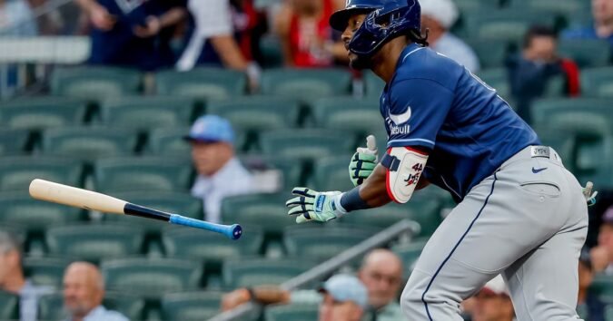 Victor Mesa Jr. hits homer in support of Jax as Rays top Braves 7-2 in matchup of first-place teams