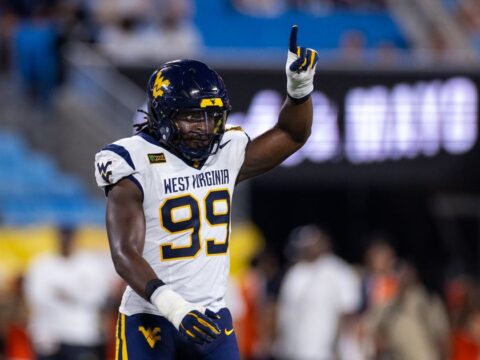 West Virginia beats No. 25 Virginia 38-27 in the Duke’s Mayo Classic