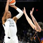 Wilson scores 34, Loyd adds 25 off bench, Aces head into playoffs after beating Mercury 100-82