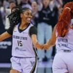 Zandalasini scores 22, leads Valkyries past Wings 104-80 in Game 1 of first-round playoff series