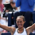 Zheng Qinwen stuns Madison Keys with a spectacular rally at the US Open and Anisimova also loses