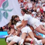 Zoe Harrison's last-gasp intercept try seals England win over Black Ferns in WXV rugby