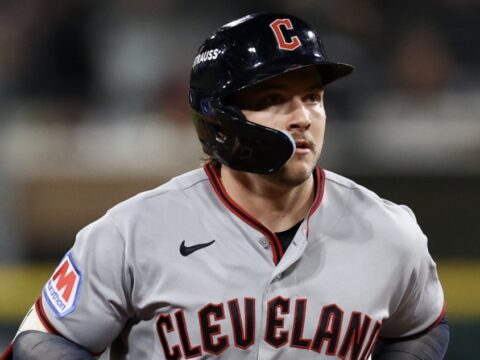 Patrick Bailey Comes Off Bench to Make MLB Playoff History, Keep Guardians Alive