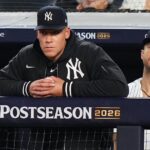 Aaron Judge left off Yankees' Division Series roster vs. Rays while he recover from calf strain